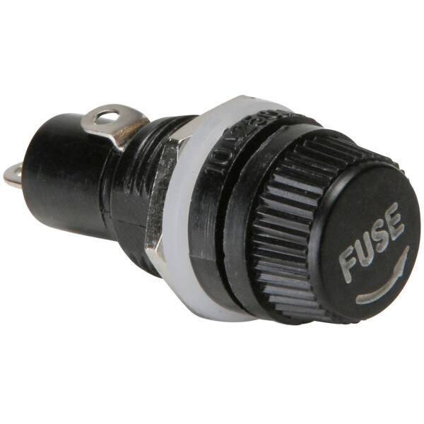 Main product image for Screw Cap GMA Fuseholder Black 070-612
